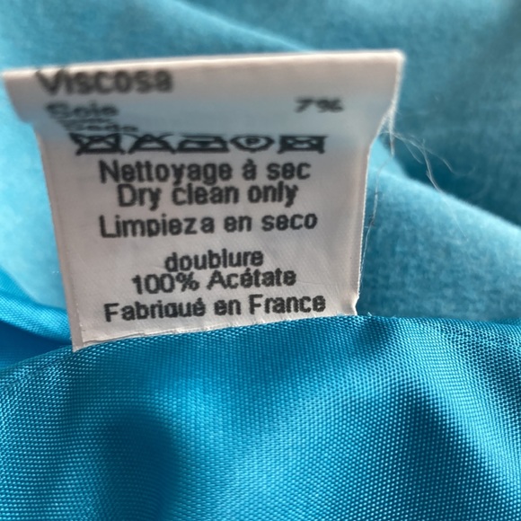 Blue spring coat - Picture 7 of 9